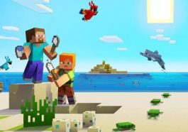 Gambar game melatih kreatifitas yang baik yaitu minecraft